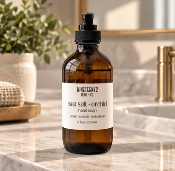 sea salt + orchid | liquid hand soap
