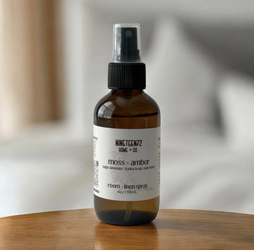 moss + amber | room + linen spray