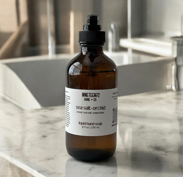 sea salt + orchid | liquid hand soap