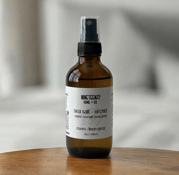 sea salt + orchid | room + linen spray