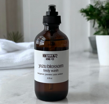 yuzu+blossom | liquid body wash 8 fl oz | 238 mL